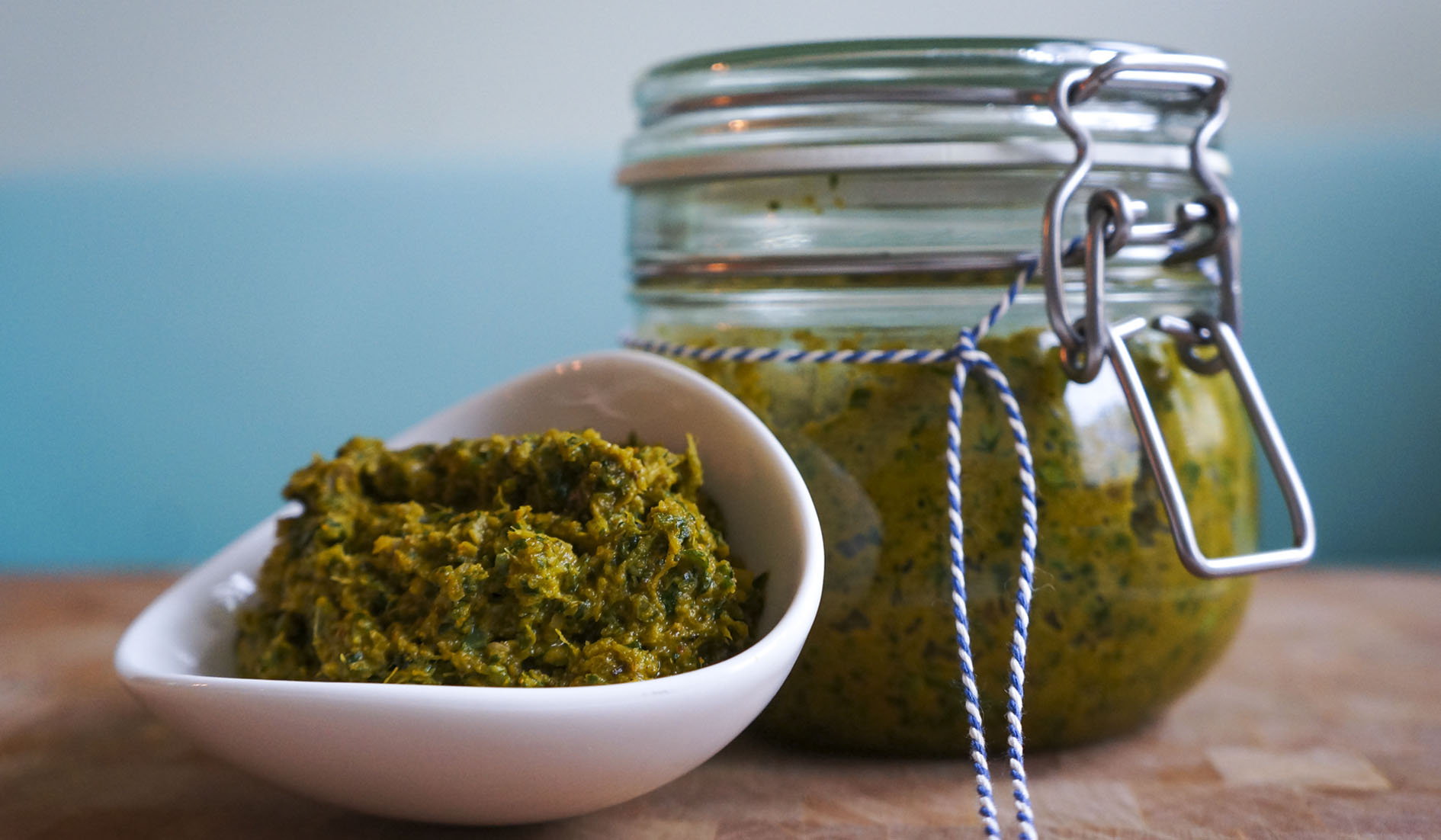 Home made Green Curry Paste